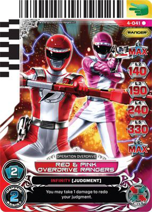 Red and Pink Overdrive Rangers 041